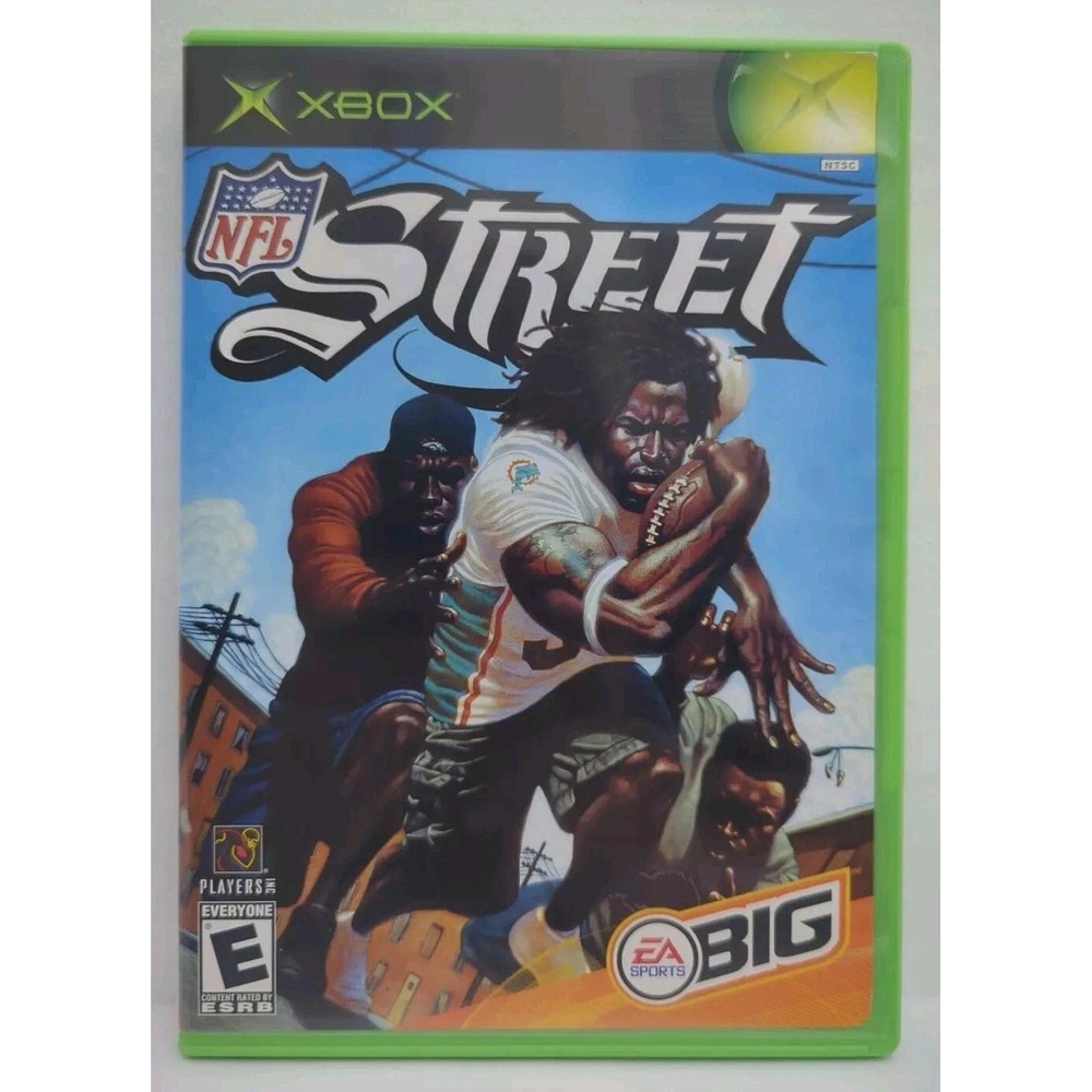NFL Street Microsoft Xbox EA Sports BIG Original 2004 Football Game CIB
